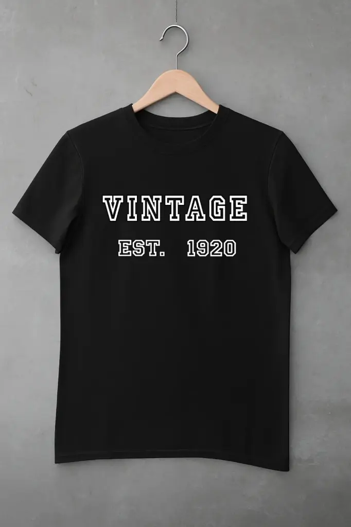 Retro Varsity VINTAGE Tee – EST. 1920 Edition